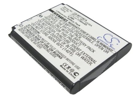Batteri til kamera til Casio Exilim EX-Z2000, Exilim EX-Z200, Exilim Zoom EX-Z2000 osv.