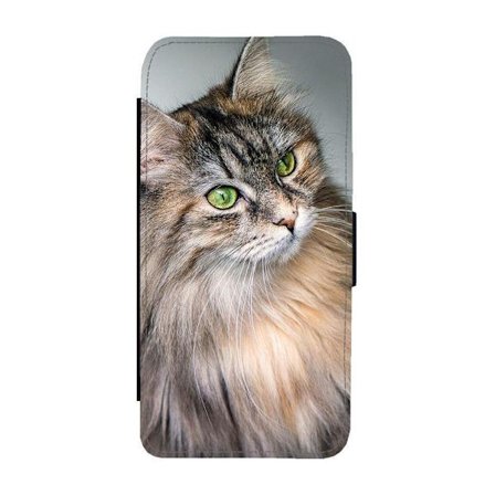 Sibirisk Katt iPhone 13 Mini Flip Mobilfodral