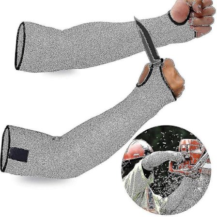 Anti-cut Arm Protection Sleeve Arm Cover Protective Sleeves -35cm1 Pair