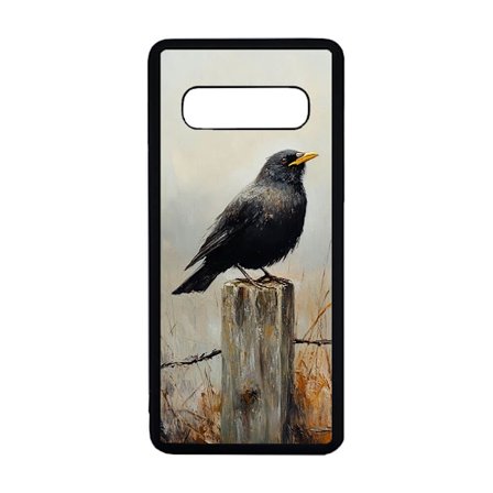 Koltrast Oljemålning Samsung Galaxy S10 Mobiltelefon Skal