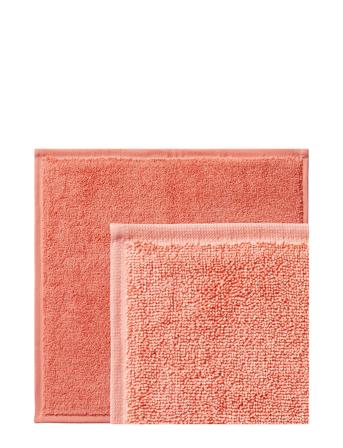 Plain Wash Towel Home Textiles Bathroom Textiles Towels & Bath Towels Guest Towels Lyserød Boss Home