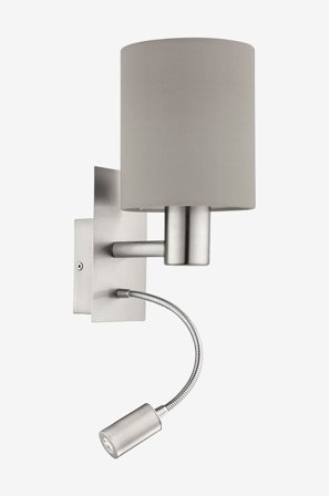 EGLO - Seinävalo Pasteri Copper Taupe - Harmaa - Seinävalaisimet - - Homeroom