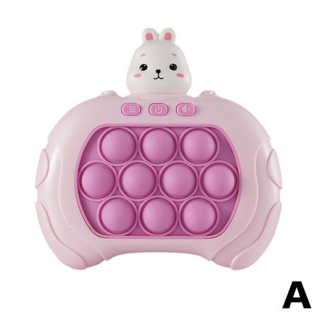 Pop It Spillemaskine Sød Tegneserie Kanin And Legetøj Hurtigt Tryk Bubb - Perfekt