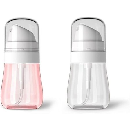 4 stk. Tom flaske, 50 ml Mini S-flasker, d-flasker, Gjenbrukbare tomme flasker, Mist Tom Klar Reiseflaske -YoGu