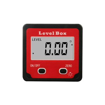 Digitalt nivå vinkelmåler inklinometer, for snekring / bygging / bil