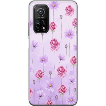 Kompatibel Mobilcover til Xiaomi Mi 10T 5G Petal Reverie Lilac Mist