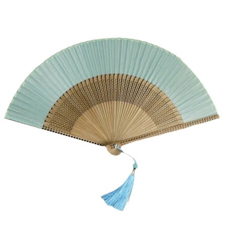 Kokoontaitettava viuhka Vintage Tupsu Tanssi Kädessä Pidettävä Viuhka Bambu Keinotekoinen Silkki Kokoontaitettava Viuhka Häät Xixi