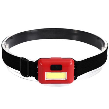 6 stk Pandelampe Lommelygte COB Super Bright LED-forlygte Ultralet pandebånd til løbere Camping Vandring Arbejde