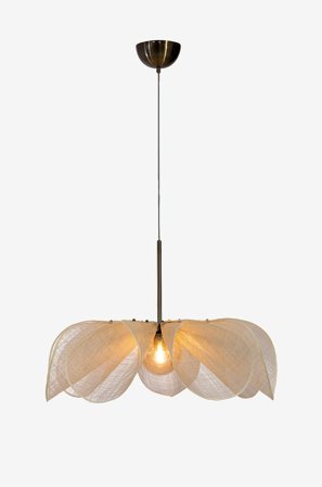 Markslöjd - Taklampe Styrka 1L 75cm - Beige - Takpendler - Fra Homeroom