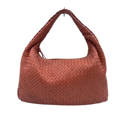 Bottega Veneta Vintage Pre-owned Leather shoulder-Tass , Roze , Dames , Maat: ONE Size Vintage Tassen