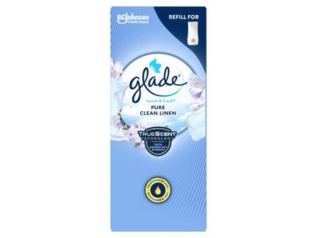 Glade Luktförbättrare Touch & Fresh Clean Line refill 10ml - Lyreco - Städ och hygien - Luktförbättrare - Doftdispenser och refill