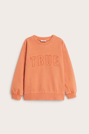 Kappahl | Bluza z efektem sprania | Pomarańczowy
