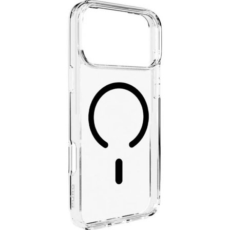 Puro Coque Apple iPhone 17 Pro Max transparent, svart PUIPC17P69LITEMBLK