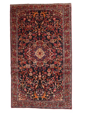 Orientalisk Hamadan Matta 128X219 (Ull, )