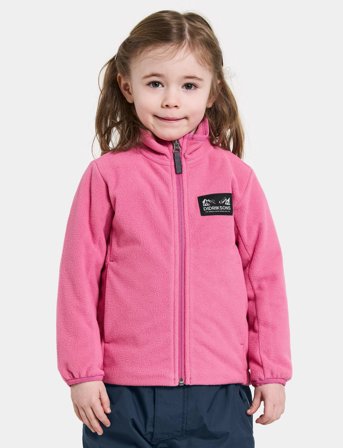 Didriksons Muskot Windproof Kids' Jacket - Pink - 98