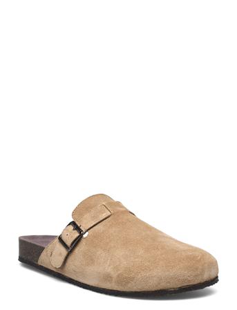 Sandals - Flat - Closed Toe - Op Shoes Summer Shoes Sandals Beige ANGULUS