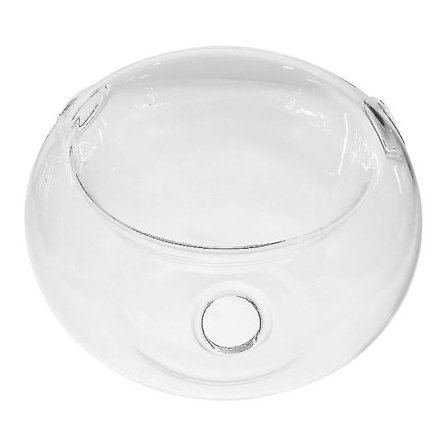 1 stk Kreativ Transparent Bue Transparent Glasskål Tørr Is Salatskål For Hotell