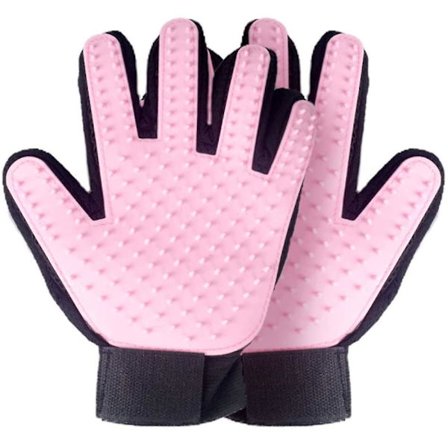 Pelsklaringshansker Kjæledyrrengjøringsbørste Kjæledyrmassasjehanske Kattehår Hund Kjæledyrmassasjehanske