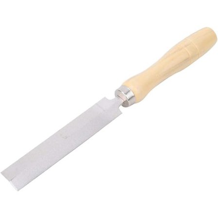 Diamantfil med træhåndtag, til værktøj, glas, keramik, ædelsten osv. (12,7 cm)