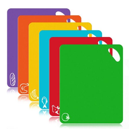 Köksskärbräda Plast non-stick skärmatta