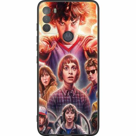 Motorola Moto G50 Svart Skal Stranger Things