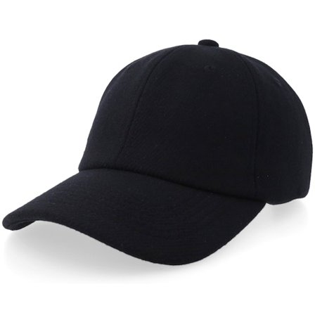 Equip - Black - unconstructed - Cap - Wool Black Dad Cap - Hatstore
