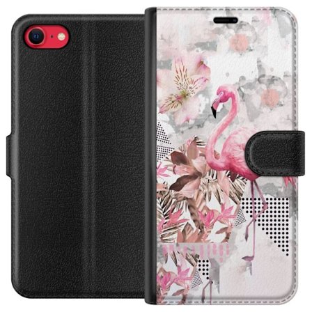 Kompatibelt Plånboksfodral till Apple Apple iPhone 7 Flamingo