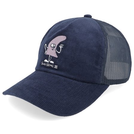 Billabong - Blå trucker Caps - Lounge Dusty Navy Trucker @ Hatstore