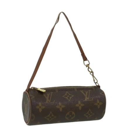 Louis Vuitton Vintage, Pre-owned Canvas pouches Bruin, Dames, Maat:ONE Size,leer