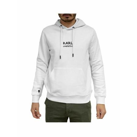 Karl Lagerfeld, Sweatshirts ; Hoodies Wit, Heren, Maat:S