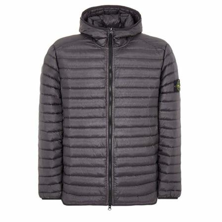 Stone Island 40324 Down Jakke Grå, Herre, Størrelse: M