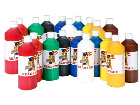 Readymix klassuppsättning 500 mlx20 - Lyreco - Skola och förskola - Målarfärg och tillbehör - Readymix