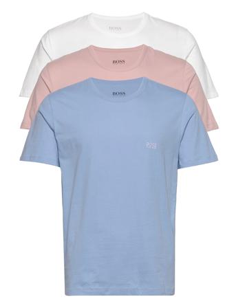 T-Shirt Rn 3P Co T-shirts Short-sleeved Monivärinen/Kuvioitu BOSS