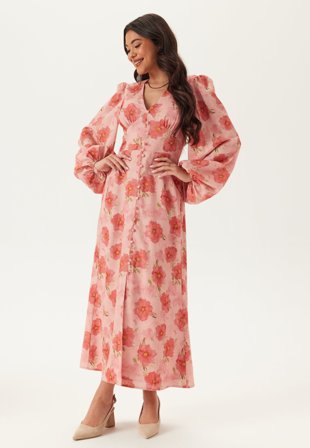 Bubbleroom Occasion-Structured Midi Dress-34