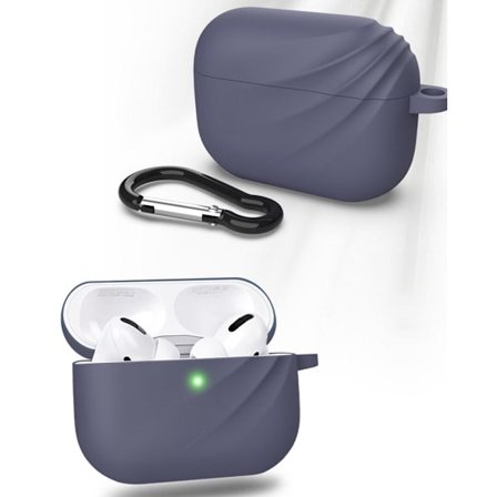 Laddningsfodral för AirPod Pro Med Krok Silikon DEVIA - Blå