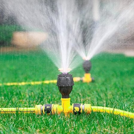 Havehave Automatisk Vandingssprinkler 360 Graders Roterende Terrasse Tagkølingssprinkler