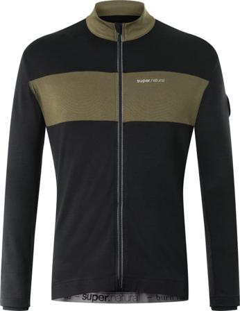 Super.natural Men's Gravier Long Sleeve Jersey Men long-sleeved training tops Black M