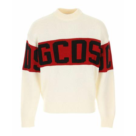 Gcds Sweater Hvid, Herre