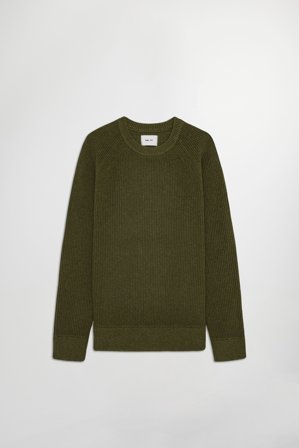 NN07 Jacobo Sweater male Green Cotton