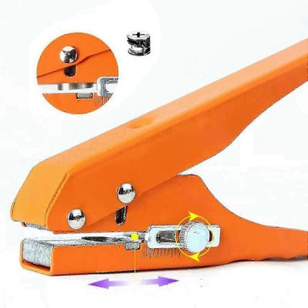 8-15mm Håndholdt Cirkel Rund Enkelt Hul Papirhul