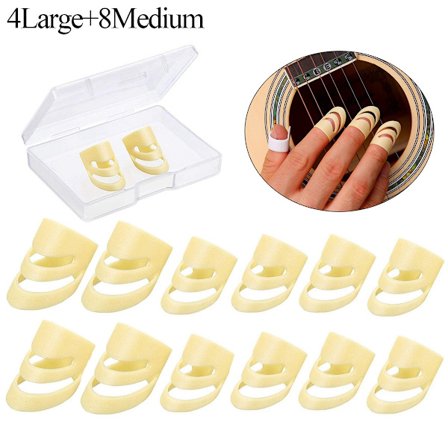 12 stk Alaska gitarplekter DIY gitarfingerplekter tommelplekter for