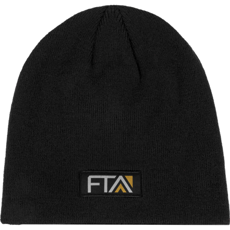 FTA Full Throttle Beanie Youth Black/Gold Onesize