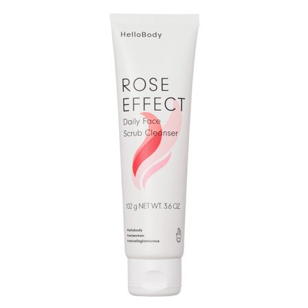 HELLO BODY Rose Effect 100ml - Crema detergente viso