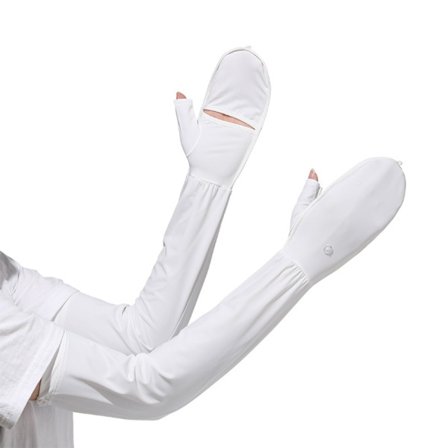 Armermer Sykkelmansjetter HVIT