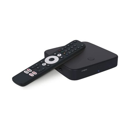 Strong 4K + DVB-T2 Wi-Fi Google TV-mediaspelare med Chromecast och TV-mottagare