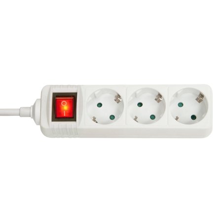 Lindy 73101 power extension 3 AC outlet(s) Indoo.. Factory Sealed