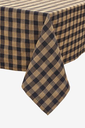 Svanefors - Bordsduk Ava - Brun - Bordsdukar - 140X280 - Från Homeroom