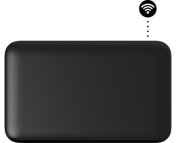 Invisible Smart WiFi Gen 4 panelelement 700W Svart - Mill Invisible panelelement med WiFi, 700W