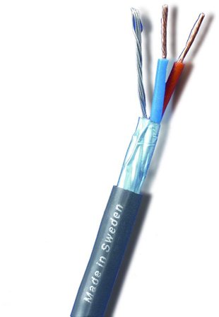 SUPRA 1001800158 Audiokabel flamskyddad och halogenfri 1x2x0.24 mm², 300 m, Anslutningsdon & kablar