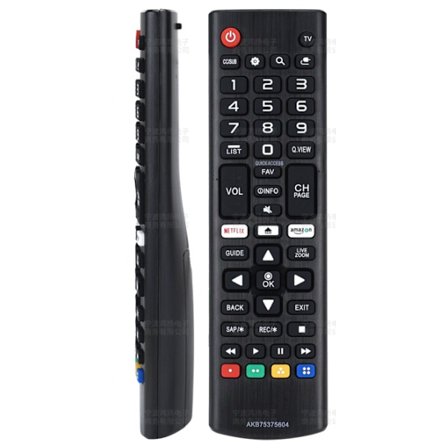 Passar LG TV-fjernbetjening AKB74915305 AKB75095307 AKB76040302 og andre modeller AKB75375604-tfrf AKB75375604 AKB75375604